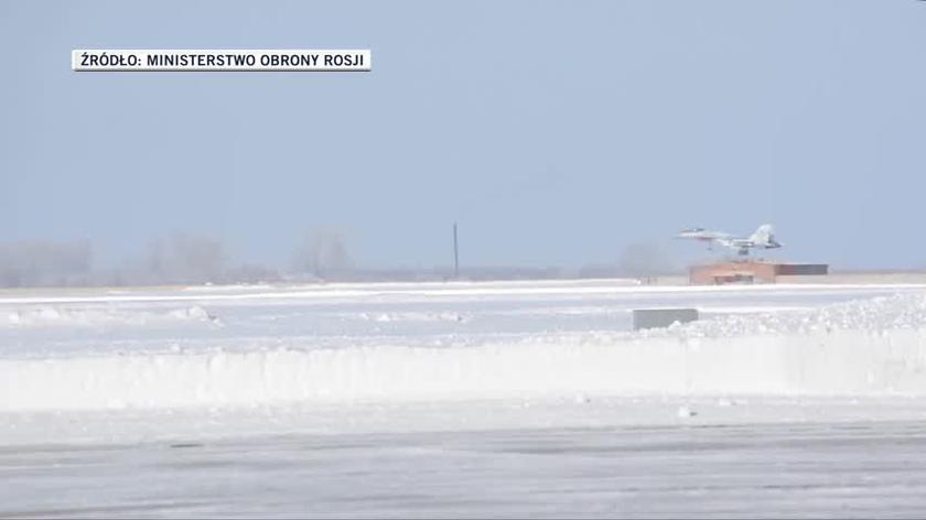 Rosyjskie Su-35 przerzucane na białoruskie lotniska