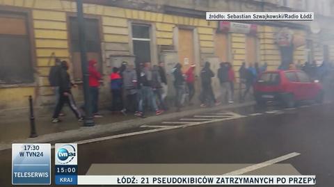 Rzecznik prasowy KWP w Łodzi o sytuacji w mieście