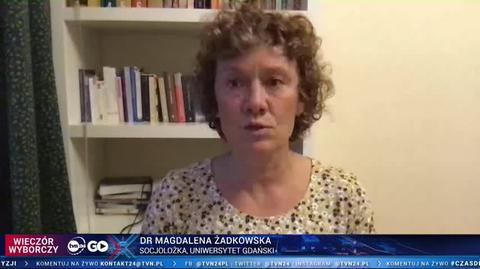 Dr Magdalena Żadkowska: w kampanii bardzo mało słyszeliśmy mówienia do kobiet i młodych ludzi