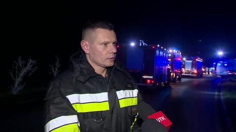 W Żernikach doszło do zderzenia ciężarówki z busem