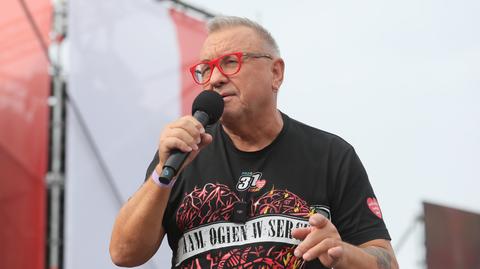 Owsiak: Jesteście wspaniałymi cudownymi Polakami, będzie mieli czas, żeby uśmiechnąć się do siebie, żeby pogadać