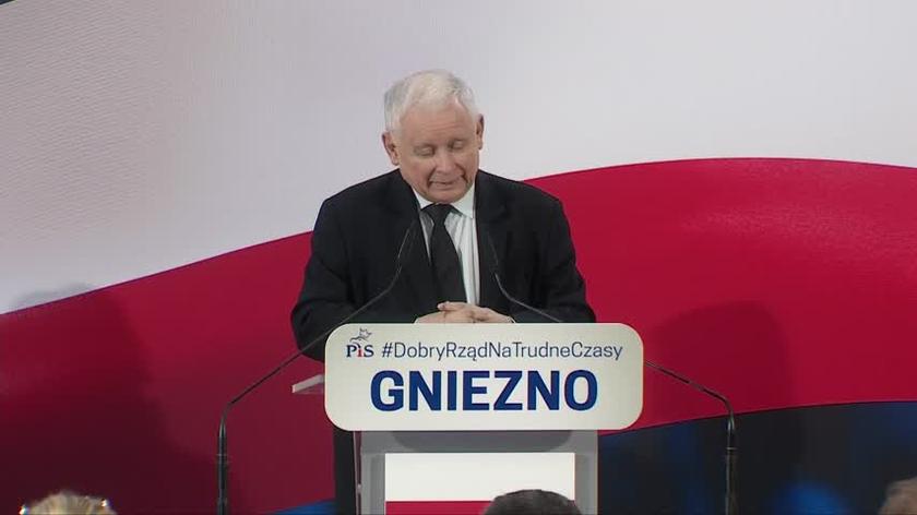 Kaczyński: Polskę kochają ci, którzy nas popierają
