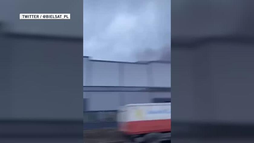 Wybuchy w pobliżu lotniska w Iwano-Frankowsku 
