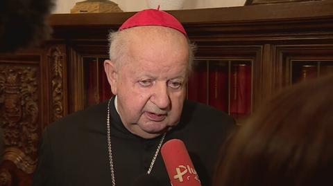 Kardynał Stanisław Dziwisz o słowach papieża Franciszka 