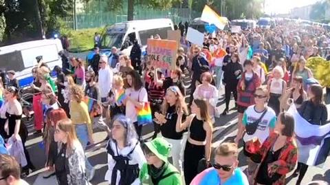 Lublin. Ulicami przeszedł IV Marsz Równości. Uczestnicy mówią o ogromnej zmianie w porównaniu do poprzednich lat 