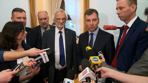 "Prac nad zmianami Regulaminu Sejmu w tym gronie nie podejmujemy"