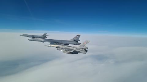 W skład polskiego kontyngentu wchodzą m.in. cztery myśliwce F-16