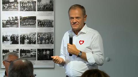 Tusk: zbliża się czas, kiedy być może nastąpi zmiana i ludzie chcą wiedzieć, jakie będą konsekwencje tej zmiany politycznej 