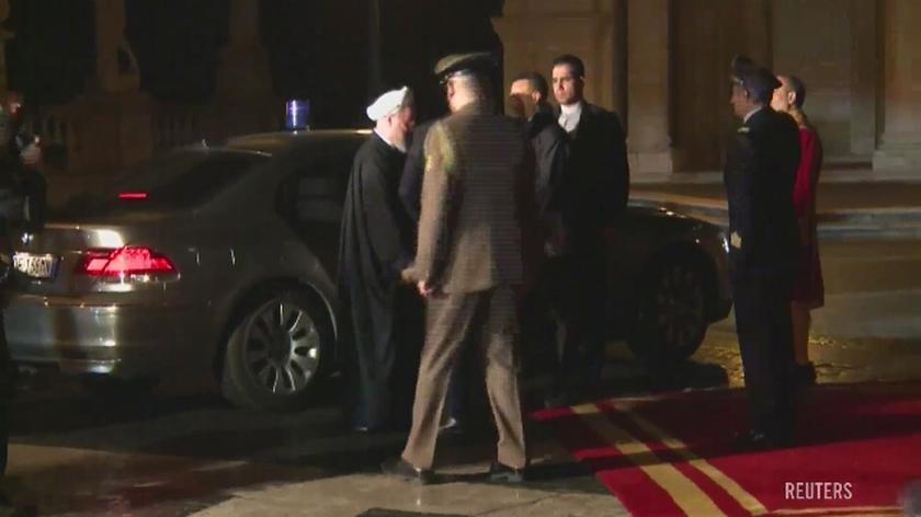 Prezydent Iranu przebywa z wizytą we Włoszech 
