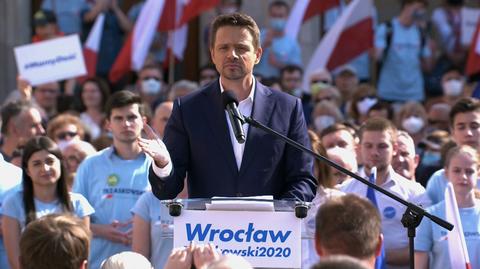 Rafał Trzaskowski we Wrocławiu