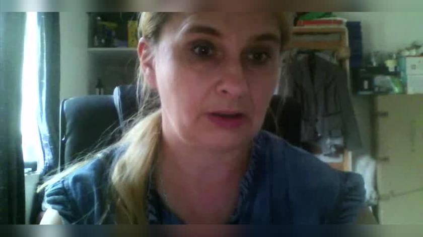 Agnieszka Klasek reaccionó a su conversación con el ministro: Mis piernas estaban dobladas debajo de mí.