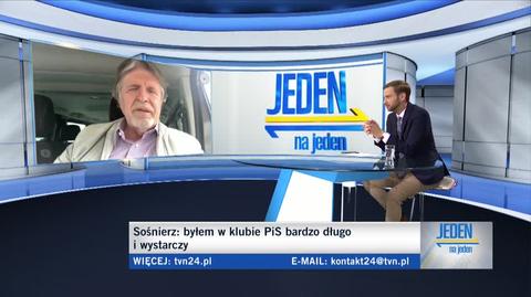 Sośnierz: dzisiaj do PiS dołącza się dla stanowisk i profitów, a nie ideałów