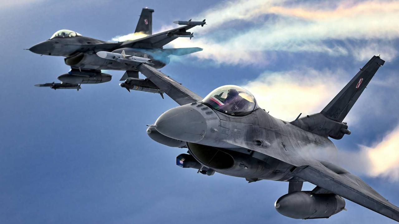 Belgia dostarczy Ukrainie myśliwce F-16