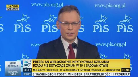 Poseł PiS: pani profesor Gersdorf powinna być zadowolona, że tryb jej wyboru zbada Trybunał