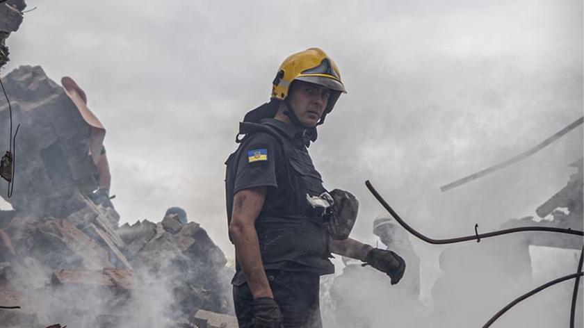 Fotograf Saphryn Shikaze dokumentuje wojnę w Ukrainie