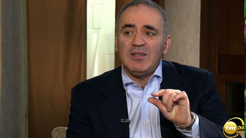 Garri Kasparow: Putin jest dyktatorem i nie ma alergii na krew 