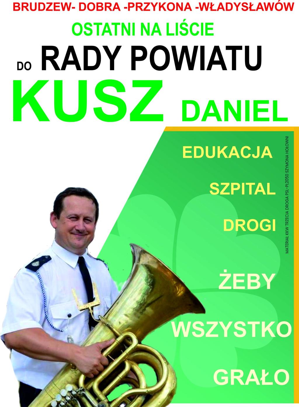 Plakat Daniela Kusza