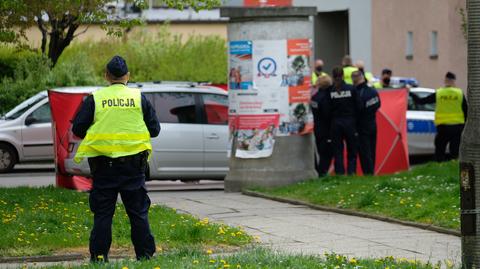 Ubrany jak policjant, tamował ruch na osiedlowej uliczce 