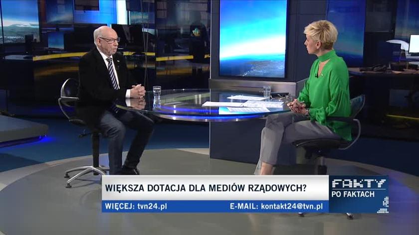 Lewandowski: media "publiczne" są tubą propagandową rządu, to są pieniądze na ogłupianie społeczeństwa