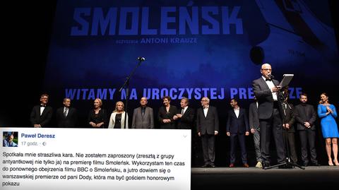 Część rodzin ofiar katastrofy nie dostała zaproszenia na premierę "Smoleńska"