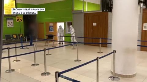 Brytyjczyk zatrzymany na lotnisku w Łodzi. Sfałszował test na COVID-19