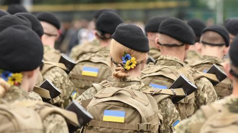 Tak wyglądają szkolenia ukraińskich ochotników w Wielkiej Brytanii. "Jednocześnie ciężki i łatwy trening"