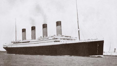 Przedmioty, które znajdowały się na pokładzie Titanica (nagranie archiwalne)