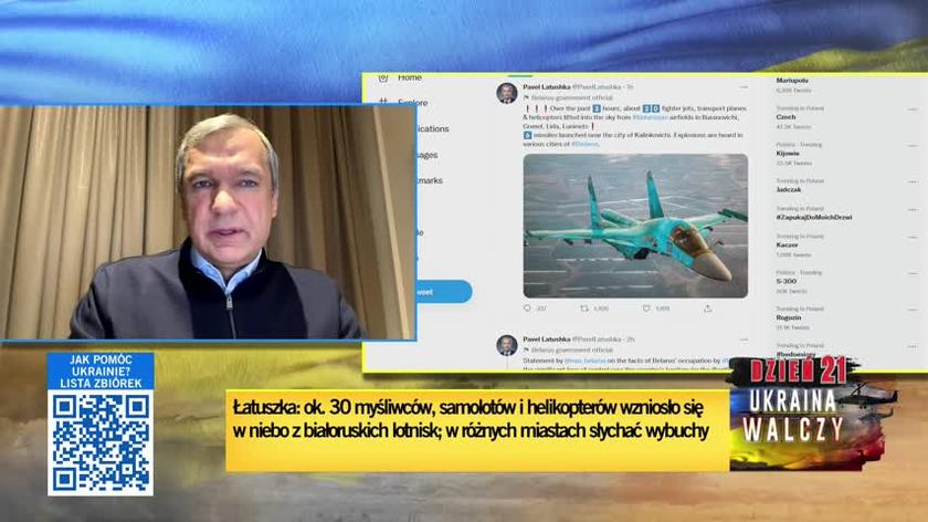 Paweł Latuszka: ejercicios militares o provocación