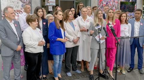 Konferencja posłanek Koalicji Obywatelskiej 