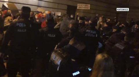 Poseł Maciej Kopiec o zatrzymaniu przez policę podczas protestu w Katowicach