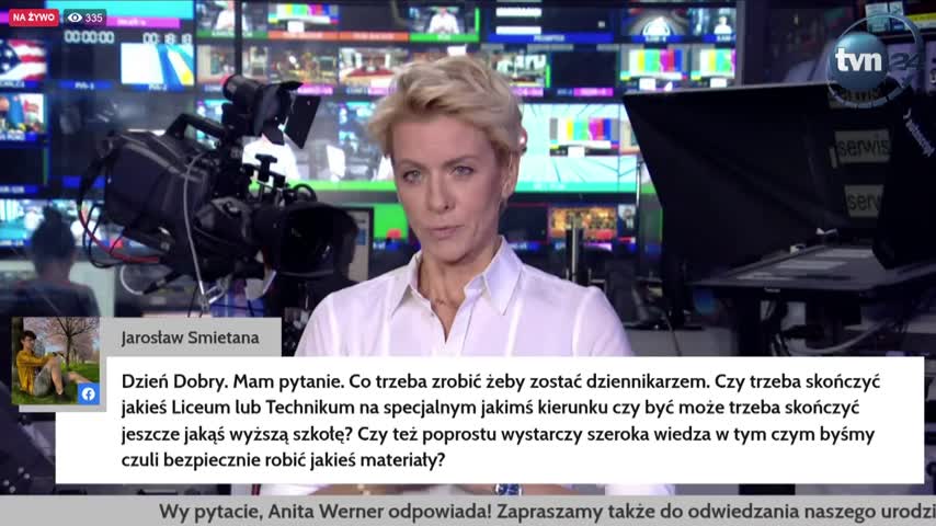 Anita Werner W Ty Pytasz Tvn24 Odpowiada Spotkanie Na Facebook I Odpowiedzi Na Pytania Internautow Tvn24