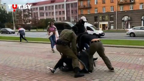 Na Białorusi doszło do kolejnych manifestacji 