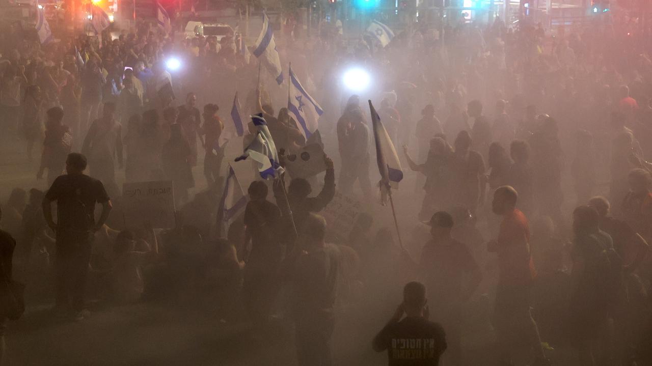 Tysiące ludzi na ulicach izraelskiej stolicy. Domagali się ugody w sprawie Gazy