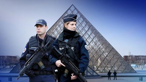 03.02.2017 | Atak terrorystyczny w Paryżu. Z maczętą rzucił się na żołnierza