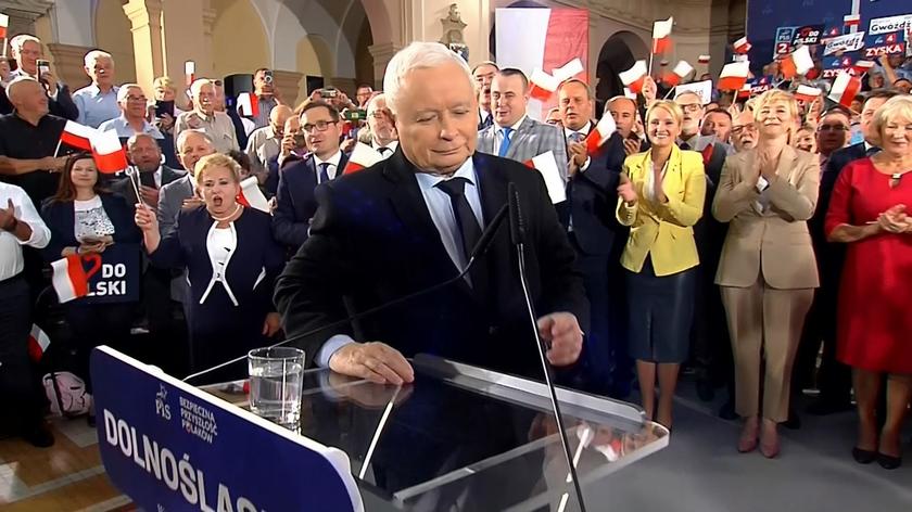 Kaczyński: Tusk i jego partia nie są w stanie powiedzieć "nie" Unii Europejskiej