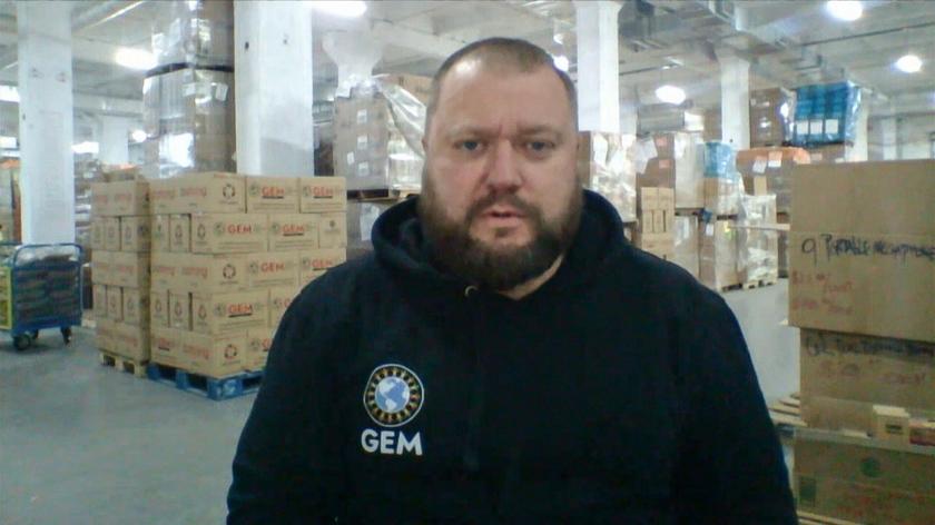 Andrij Negrycz, dyrektor GEM Ukraine, o pomocy ludziom, którzy znajdowali sie pod rosyjską okupacją 