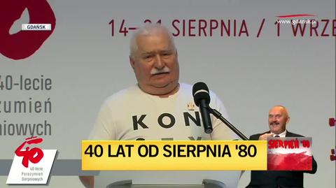 Wałęsa: bez tak ustalonych spraw nie byłyby możliwe walka i zwycięstwo
