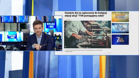 Marek Borowski z Federacji Polskich Banków Żywności o akcji TVN