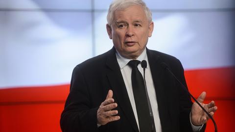 Całe wystąpienie Jarosława Kaczyńskiego o Brexicie