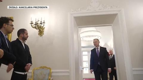 Prezydent spotkał się z synem Aleksa Dancyga