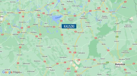 W okolicach miejscowości Kaliszki znaleziono obiekt przypominający balon