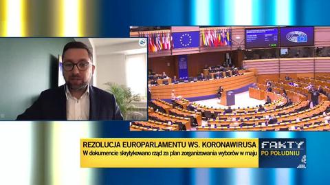 Europarlament przyjął rezolucję dotyczącą odpowiedzi na pandemię 