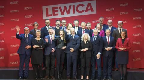 Liderzy Nowej Lewicy przedstawili swoich ministrów i wiceministrów w rządzie Donalda Tuska