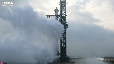 Start megarakiety Starship 14 marca