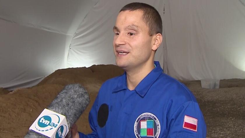 Niepełnosprawny astronauta opowiada o misji w Pile