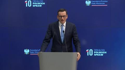 Mateusz Morawiecki o tworzeniu nowego rządu