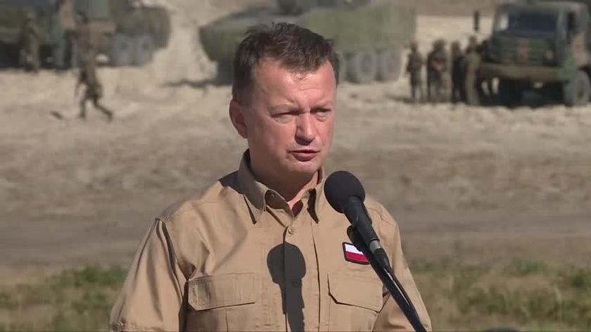 Błaszczak: wzmacnianie polskiego wojska jest najlepszym rozwiązaniem wobec agresji zza Wschodu