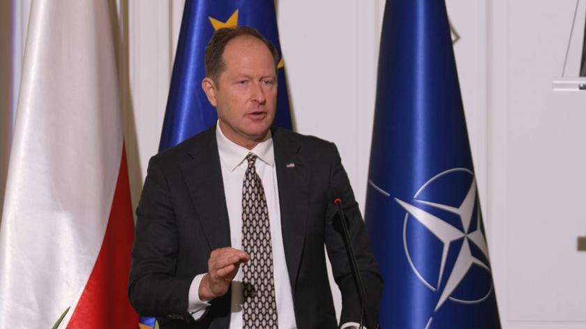 Mark Brzezinski na konferencji "Bezpieczeństwo wschodniej flanki NATO - rola Polski"