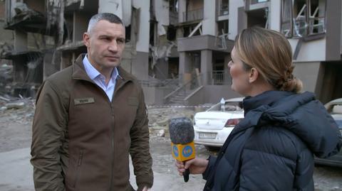 Witalij Kliczko dla TVN24 o rosyjskim ataku rakietowym na Kijów