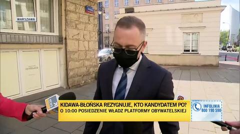 Cezary Tomczyk o kandydacie PO na prezydenta